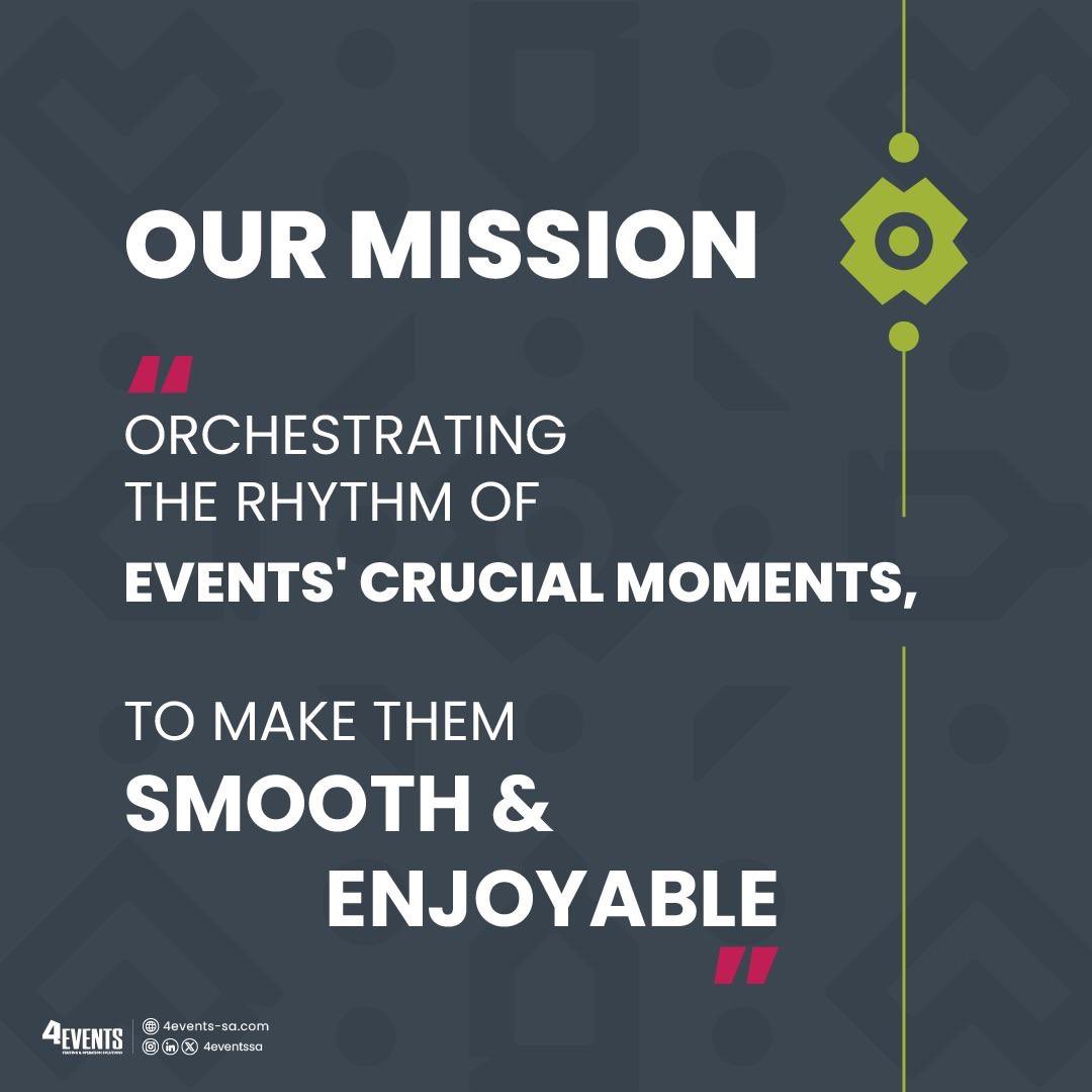 4Eventssa's tweet image. رسالتنا ضبط إيقاع اللحظات الحاسمة في الفعاليات لتحويلها إلى تجارب ممتعة و أكثر سلاسة 

Our mission orchestrating the rhythm of events’ crucial moments to make them 
smooth &amp;amp; enjoyable

#4events 
#events 
#RiyadhSeason 
#فعاليات