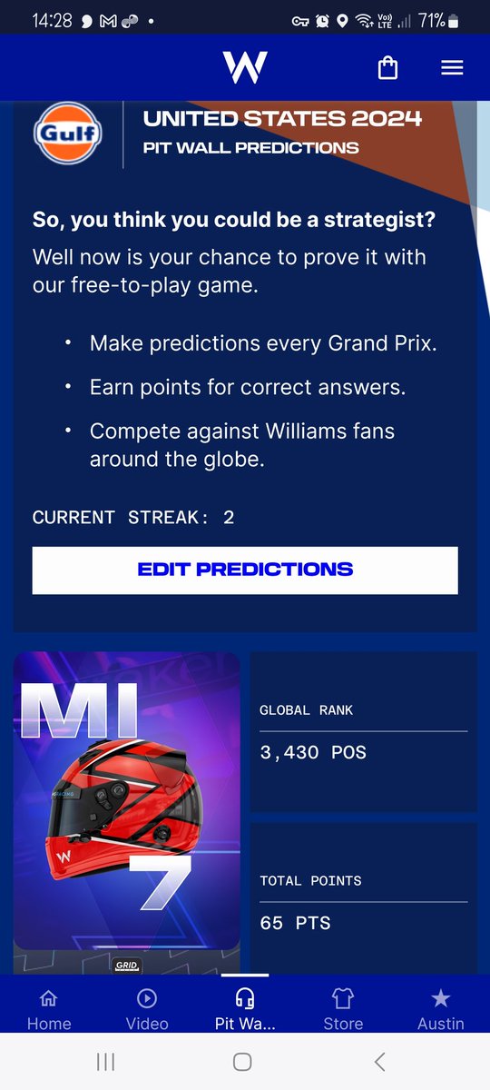 maggibs's tweet photo. Really Loving Our Season @williamsf1 So Far...  Great Improvements...  Not been doing great with my predictions, trying my best though... 😊 https://t.co/zj6OQ6VSSO