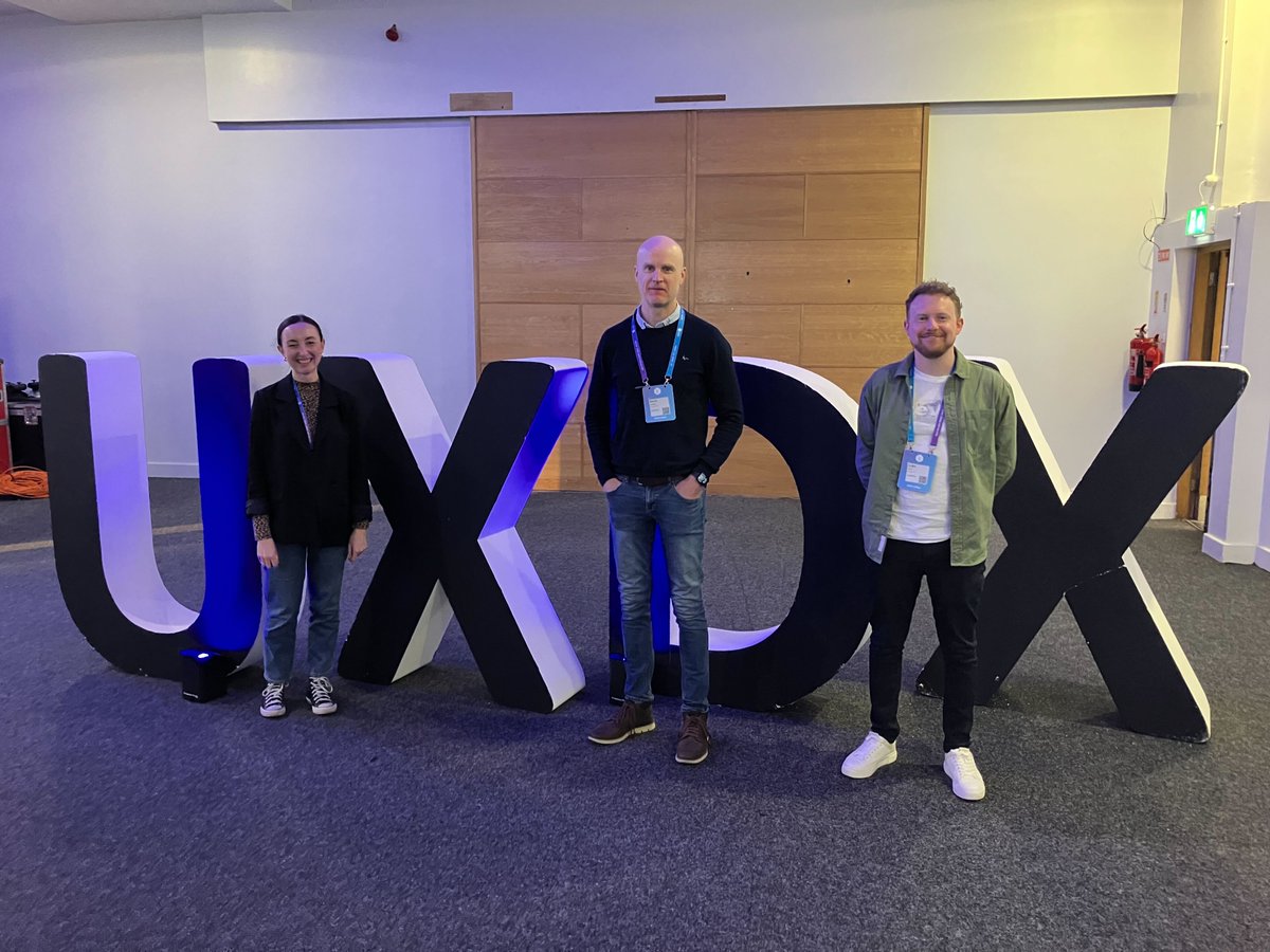 Our product team is on the ground, diving deep into the latest trends and insights in #UX, #Design, and #ProductDevelopment.

#UXDX2024 #Innovation #ProductTeam #ContinuousImprovement #FoodCloudInnovation <a href="/uxdxconf/">UXDX</a>