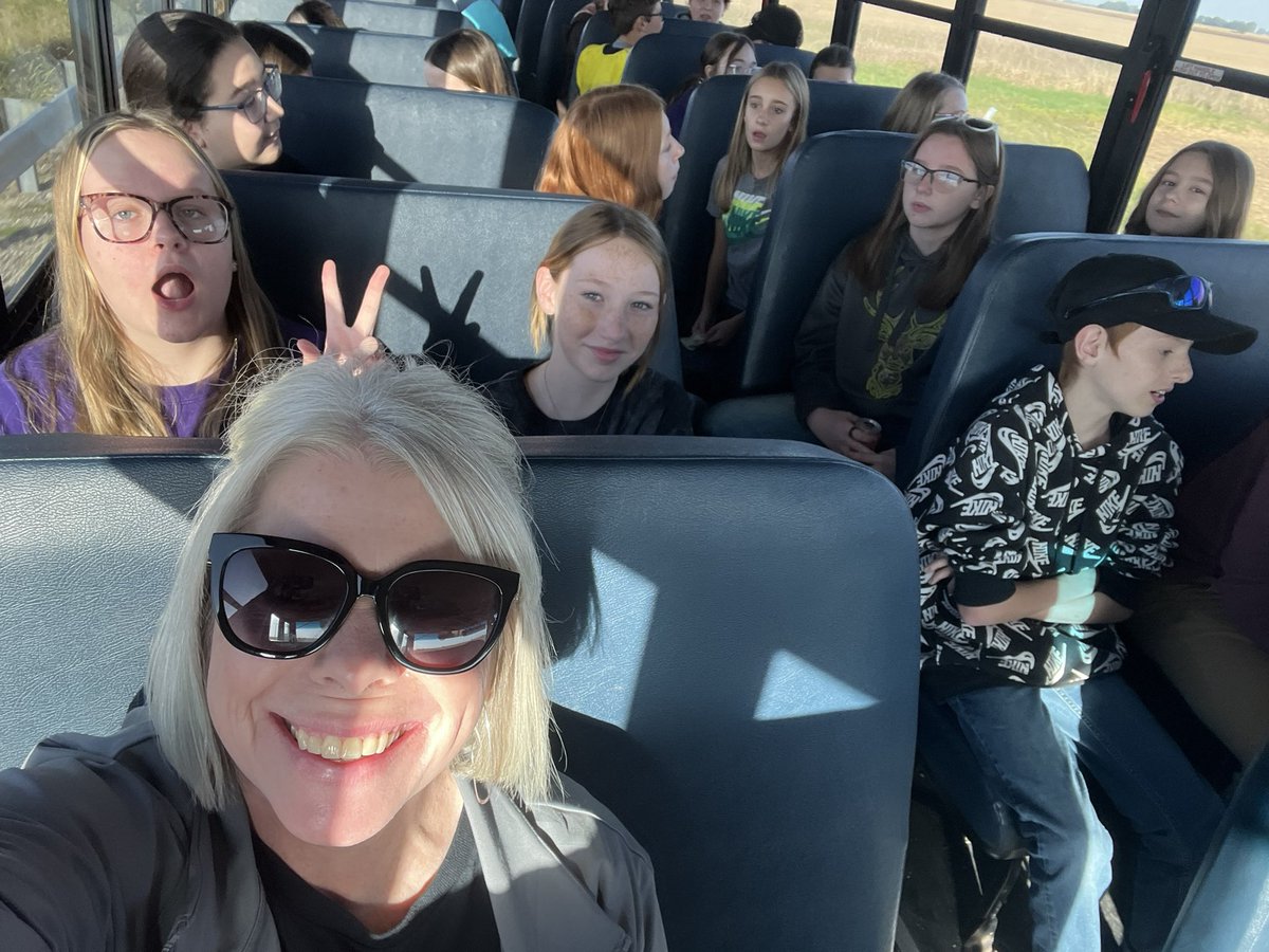 Starting the day chaperoning a middle school field trip means it’s going to be a GREAT day! #ThriveInBCUSD5