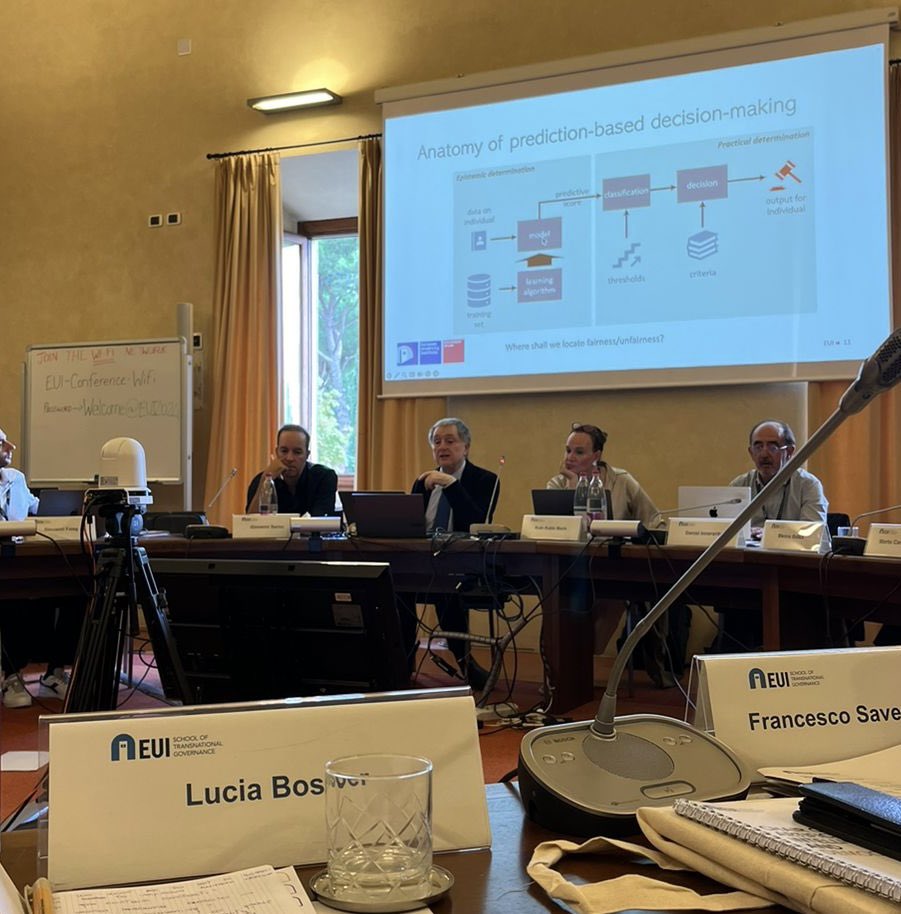Ioannis Galariotis (@igalariotis) on Twitter photo How do we measure algorithmic fairness in AI? On 09-10-11 October, the <a href="/STGEUI/">School of Transnational Governance</a> executive training seminar of the AI and Democracy Chair <a href="/daniInnerarity/">Daniel Innerarity @daniel-innerarity.blsky.social</a> provides invaluable answers with <a href="/RuthRubioMarn1/">Ruth Rubio Marín</a> <a href="/MartaCantero/">Marta Cantero</a> and <a href="/LuBosoer/">Lucía Bosoer</a> ! More info: eui.eu/apply?id=algor… How do we measure algorithmic fairness in AI? On 09-10-11 October, the <a href="/STGEUI/">School of Transnational Governance</a> executive training seminar of the AI and Democracy Chair <a href="/daniInnerarity/">Daniel Innerarity @daniel-innerarity.blsky.social</a> provides invaluable answers with <a href="/RuthRubioMarn1/">Ruth Rubio Marín</a> <a href="/MartaCantero/">Marta Cantero</a> and <a href="/LuBosoer/">Lucía Bosoer</a> ! More info: eui.eu/apply?id=algor…