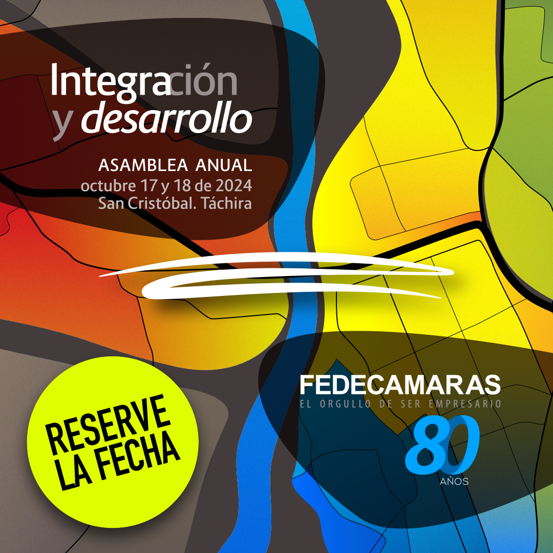 felipecontodo's tweet photo. El próximo 17 y 18 de octubre San Cristóbal será el escenario de nuestra 80 Asamblea Anual.  

Ocho décadas que resumen el trabajo en pro del desarrollo del sector empresarial privado del país, generando empleos, bienestar y mejoras en la calidad de vida los venezolanos. https://t.co/JezVIn1hMj
