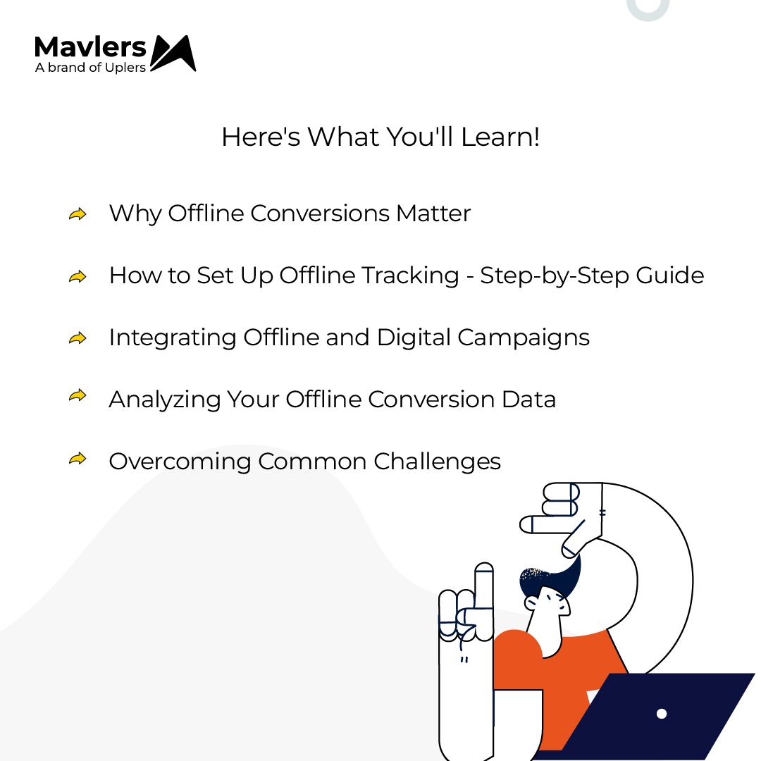 wearemavlers's tweet image. Are you using offline conversions to maximize your marketing campaigns? 🚀

In our latest blog, SME Arvind Parimoo discusses how Offline Conversion Tracking can enhance your Google Ads strategy and boost ROI! 📈

Read more: mavlers.com/blog/offline-c…

#ConversionTracking #GoogleAds