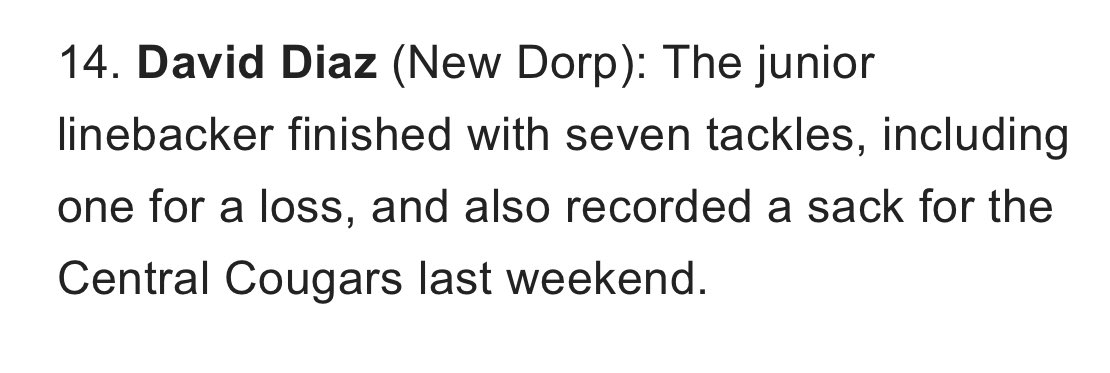 Thankful to be apart of the top 35 players in the city for week 5. #grinding