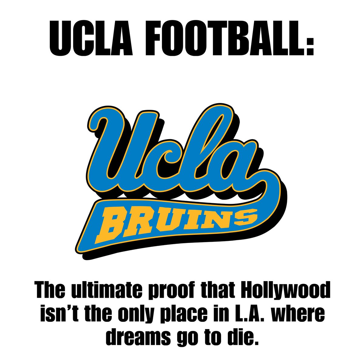 RTBGophers10's tweet photo. #SweepLA

They said it about us this last week, but truthfully, I have not seen a single UCLA fan so far this week

Send em my way!

#RTB https://t.co/7k4CAw09Bn
