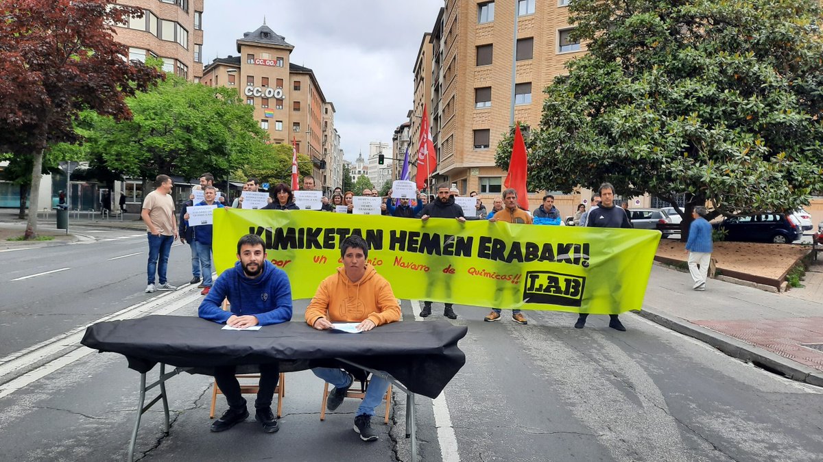 LABsindikatua's tweet image. ✊ Kimiketako estatu mailako hitzarmenean CCOO eta FEIQUE patronalak lortutako akordioaren aurrean, euskal hitzarmenen  alde borrokatzen jarraituko dugu #HemenErabaki

🔗 labur.eus/yyUAA