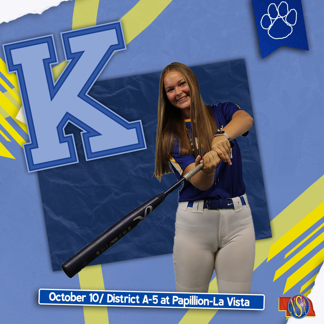 KearneyBearcats's tweet photo. It's DAY 2 of DISTRICTS for Kearney Softball! Yesterday, they went 1-1 against Grand Island and Papillion-LaVista. Good luck today, Cats! #pawsup 🥎🐾 https://t.co/wdcLqYjJZP