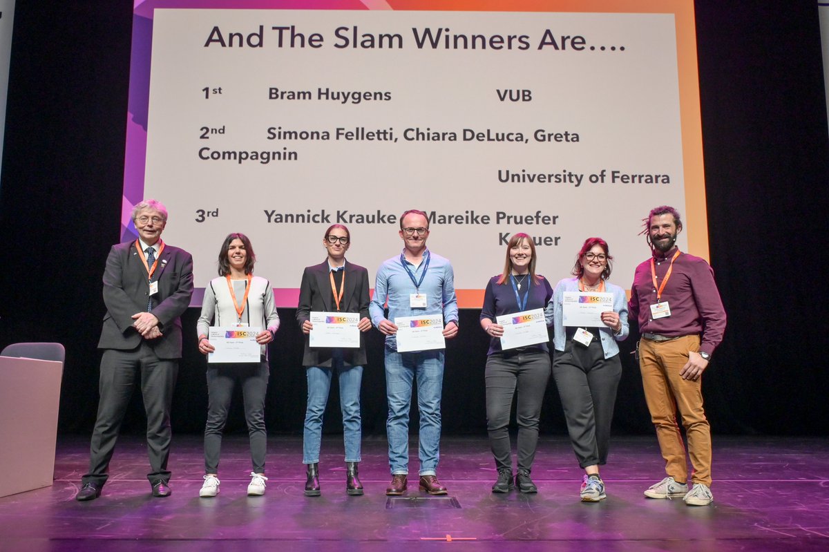 SASEventMgmt's tweet image. As part of the closing ceremony, we celebrate many great achievements made this week. Tube and Slam Competition, Best Poster Competition, and Exhibition Passport Winners. #ISC2024 #finalsession #winners