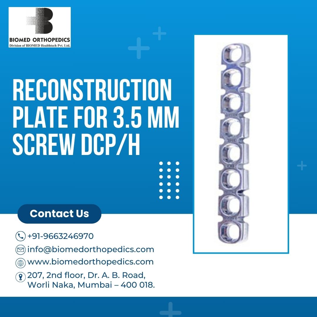 BiomedOrtho01's tweet image. Reconstruction plate 3.5mm

BioMed Orthopedics offers the Reconstruction Plate for 3.5 mm Screw Round Hole, available in configurations ranging from 4 to 22 holes. 

Contact us for detailed specifications and inquiries!

#BioMedOrthopedics #ReconstructionPlate #OrthopedicImplants