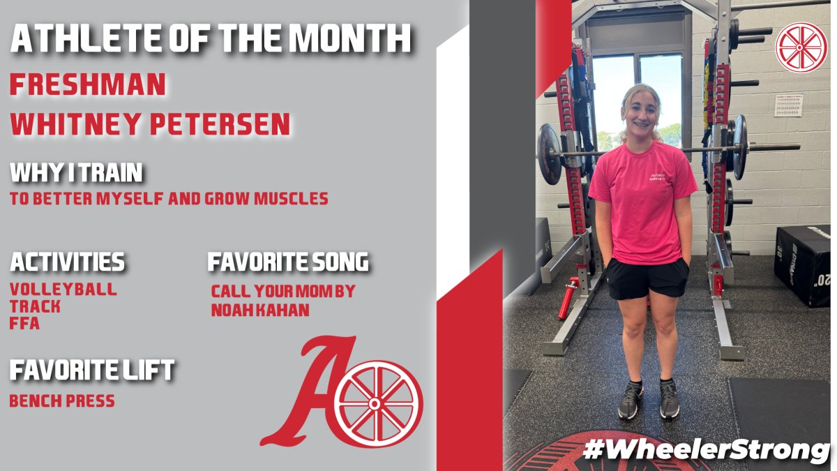 Congrats to our September Lifters! Keep working hard and raising the standard.