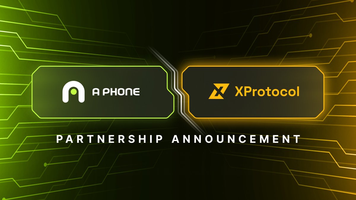 aphonelabs's tweet image. APhone &amp;amp; XProtocol join forces to bring #Web3 to your fingertips 💚

Get ready for our newest partnership with @xprotocol_org that will integrate APhone's services directly into XProtocol's #XForge phone 📱

This is a game-changer for mobile #DePIN experiences! #Web3 #DePIN