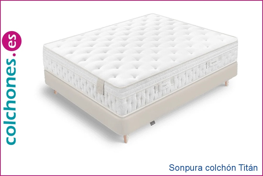 colchonesEs's tweet photo. El #colchón Titán de #Sonpura recibe muy buenas #valoraciones de los durmientes que ya lo disfrutan en su casa. Descubre aquí este modelo #firme, #resistente, #duradero y perfecto para parejas. #video https://t.co/uVQf9MAv06 https://t.co/MgHRuQXqW0