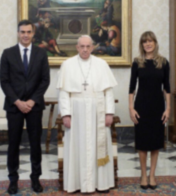 sueciasski's tweet image. Por cierto, mañana Viernes 11/10124, Pedro #Sanchez, ese ATEO y social #comunista que desterró el catolicismo de #España, visitará al comunista Papa Francisco para DEPOSITAR parte de los MILLONES ROBADOS de los FONDOS EUROPEOS en el Banco del Vaticano, como hace #Maduro.