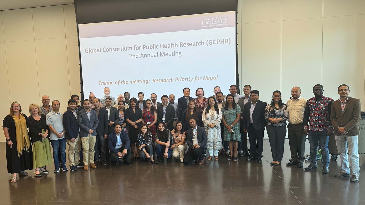 Huddersfield University: Where global conversations happen! We recently hosted the 2nd GCPHR meeting, focusing on 'Research Priority in Nepal'. 

Read the full story here: hud.ac/s1q