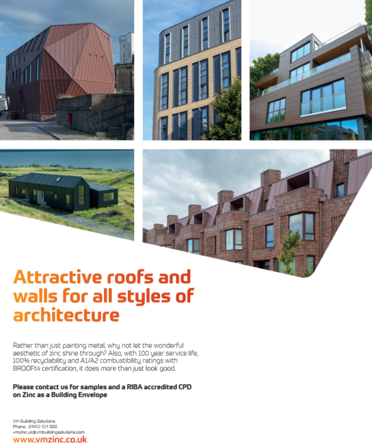 Let the beauty of <a href="/VMZINCUK/">VMZINC</a> shine through