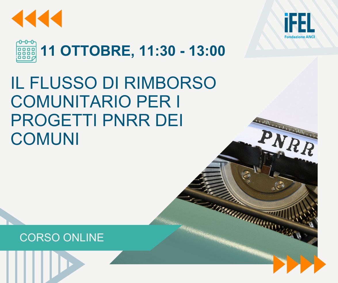 Il corso si concentra sul flusso di rimborso dei progetti #PNRR attutati dai #comuni, ponendo particolare attenzione ai principi di ammissibilità delle spese, fondamentali per prevenire errori e ottimizzare l'uso dei fondi.
Info qui 👇
shorturl.at/29EME