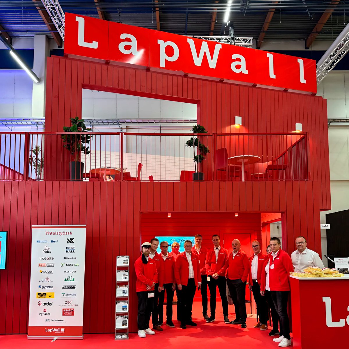 Kolme päivää hienoja kohtaamisia ja antoisia keskusteluja FinnBuild-messuilla! 🙌

Iso kiitos kaikille, jotka kävitte osastollamme! 

#FinnBuild2024 #FinnBuild #lapwall