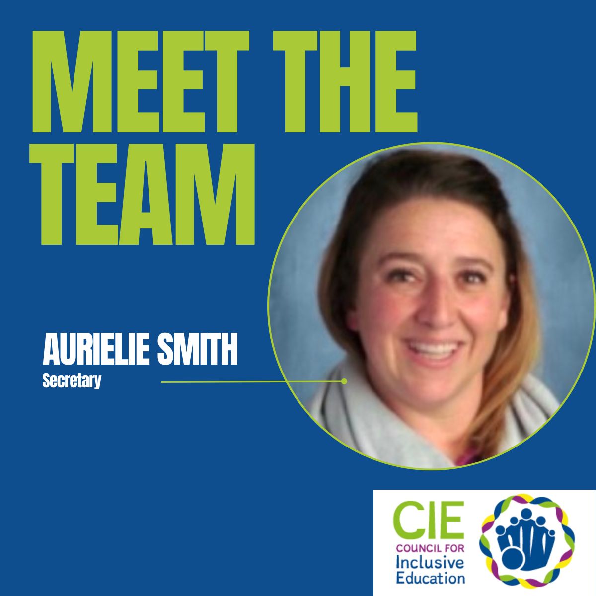 atainclusiveed's tweet image. Meet Aurielie Smith, CIE Secretary, who is a dedicated educator with over 15 years of teaching experience in elementary schools. Her passion for teaching and learning is evident in her work.