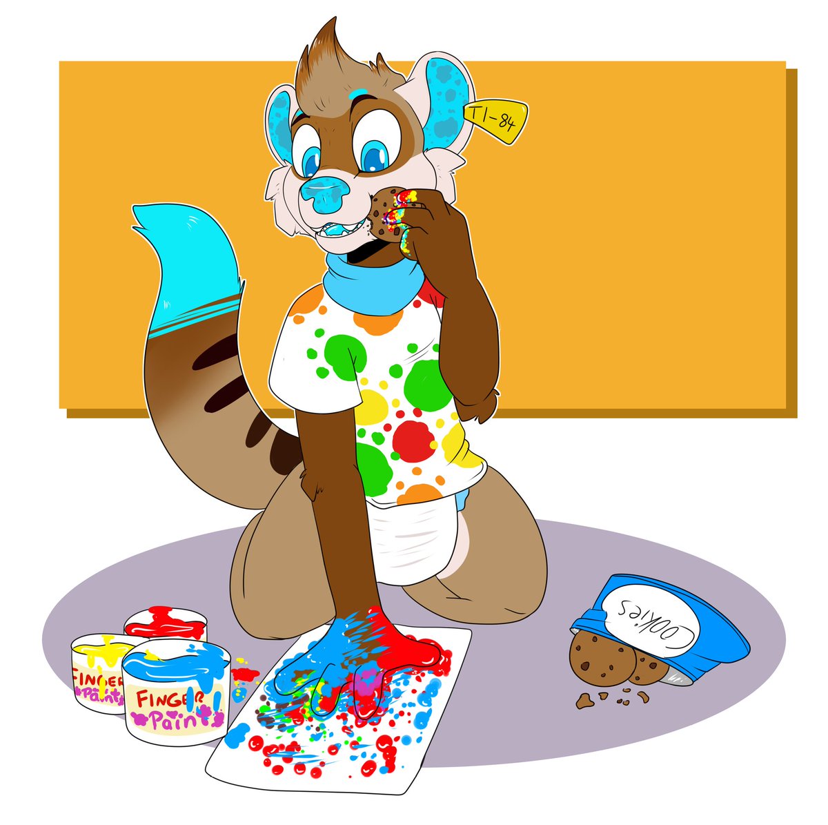 Baby_Bean_'s tweet photo. Snack time and Crafts time, you could say he's quite the Multitasker 🍪🎨

🎨 EpsilonPhi on Telegram 🩵 https://t.co/eTloE0iOmw