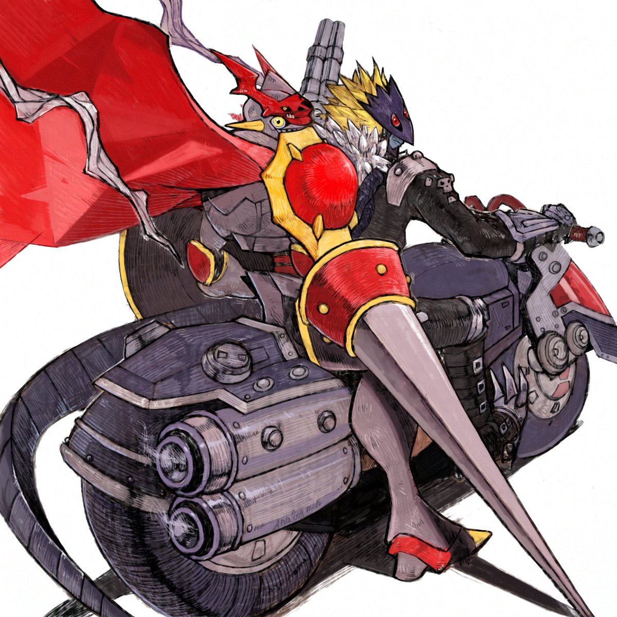 タンデムツーリング

#Digimon