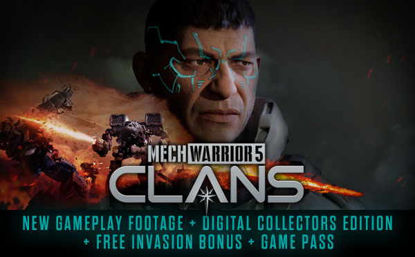 MechWarrior 5 Clans tweet media