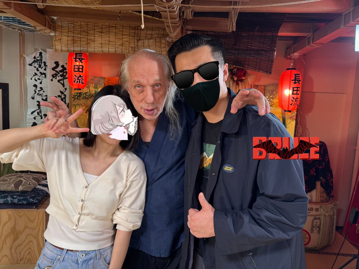 很高兴和@Mu_yanxi 一起拜访长田先生@osadasteve 
代购➕自购 绳子
长田先生的绳屋好大，作品集超级美，他也好有趣😄
期待下次再见！ https://t.co/35jgW5QzzF