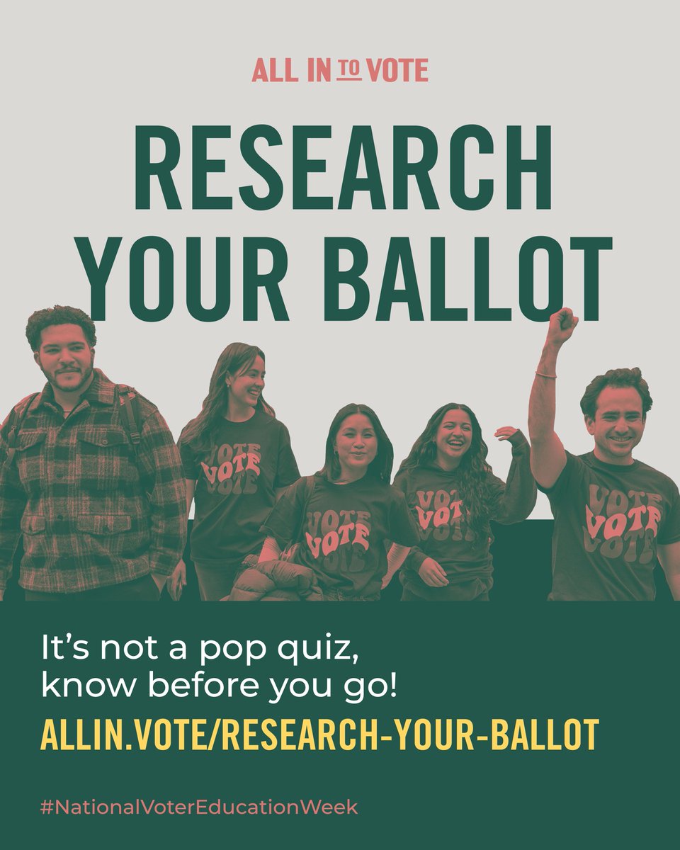 ALL IN Campus Democracy Challenge tweet media