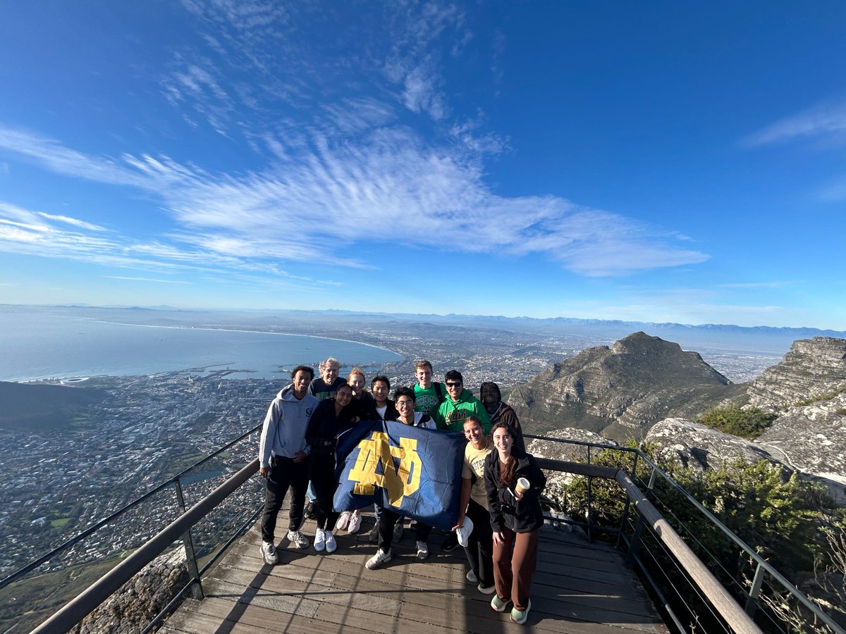 McKennaCenterND's tweet photo. Study abroad and gain hands-on consulting experience with Entrepreneurship &amp; Empowerment in South Africa (EESA)—a life-changing experience that enables students to help historically disadvantaged entrepreneurs. Apply: https://t.co/r8G1OubQbk  @KeoughGlobalND @NotreDameGlobal https://t.co/Gs4KLkL1tP