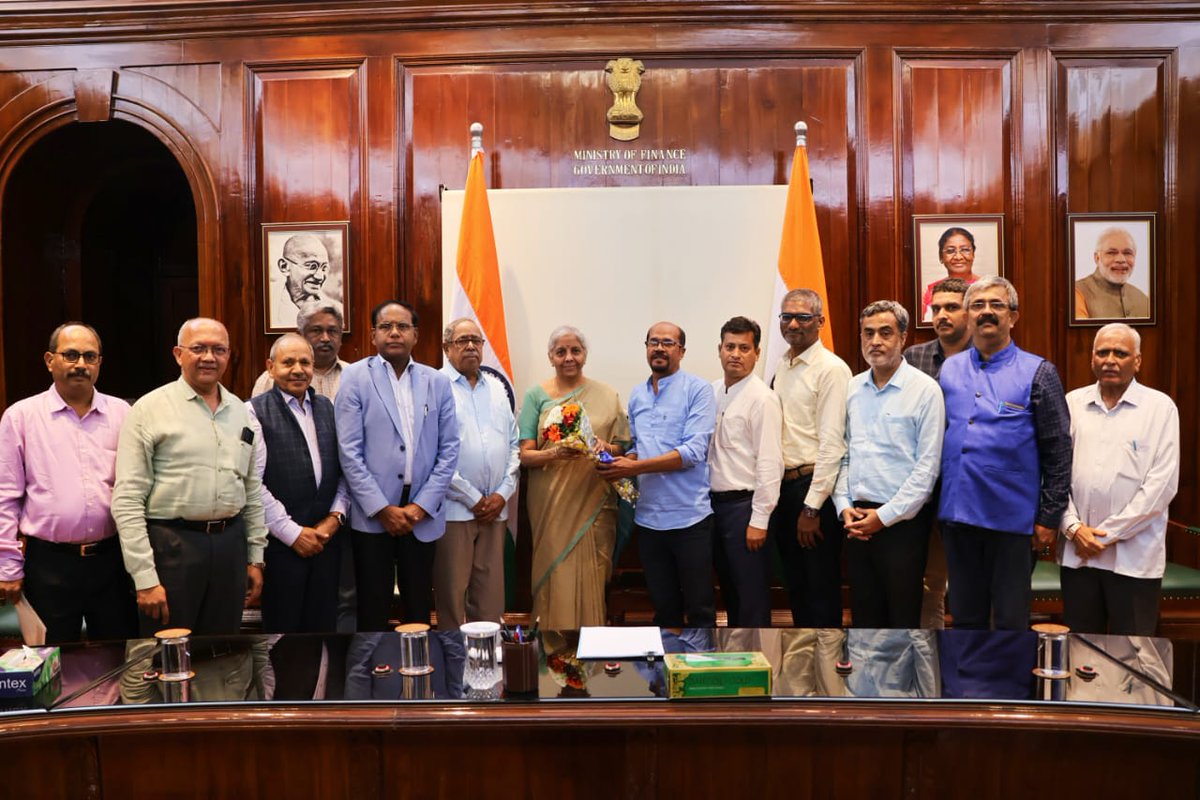 Nirmala Sitharaman Office tweet media