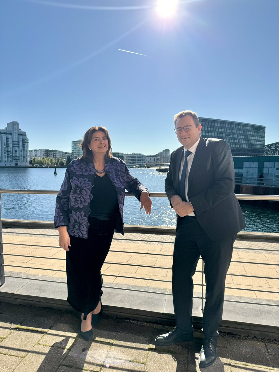 Pleased to host Niels Flemming Hansen, newly elected Danish🇪🇺MEP, at the Embassy of Georgia <a href="/GEinDK/">Georgia in Denmark</a> in #Copenhagen. We discussed geopolitical developments in the S/Caucasus &amp; globally, noted importance of free &amp; fair elections in Georgia this month, and 🇬🇪’s commitment to further