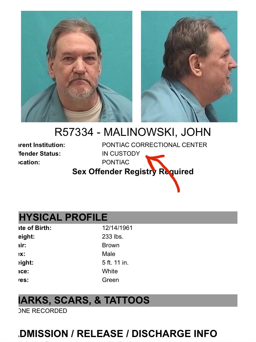 PearlyWhiter's tweet photo. @FredBrooklynOG Completely false and libel calling him that. The completely different guy with the same surname who IS a pedo is still in jail, serving 120 years.
https://t.co/6G8mhOrr0f https://t.co/hIQnKq4FUB