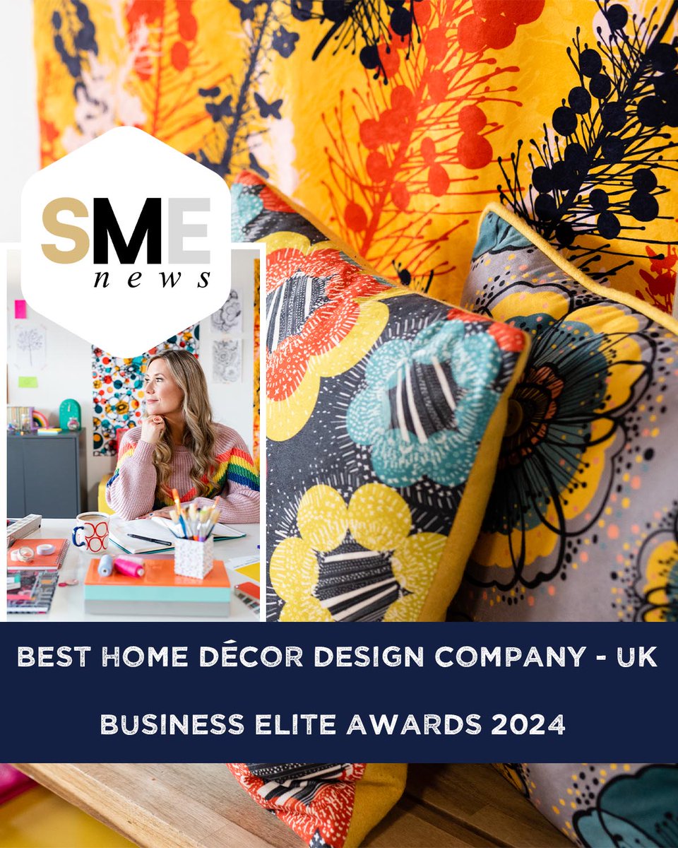 Award-winner!🌟The accolades keep rolling in for <a href="/rachael_taylor_/">𝚁𝚊𝚌𝚑𝚊𝚎𝚕 𝚃𝚊𝚢𝚕𝚘𝚛 ® 🧡</a> who has won Best Home Décor Design Company 2024 UK at the SME News Business Elite Awards!

She has previously won:
Creative Coach of the Year 2024
Most Renowned Art Director 2022
Art Director of the Year 2023 2023