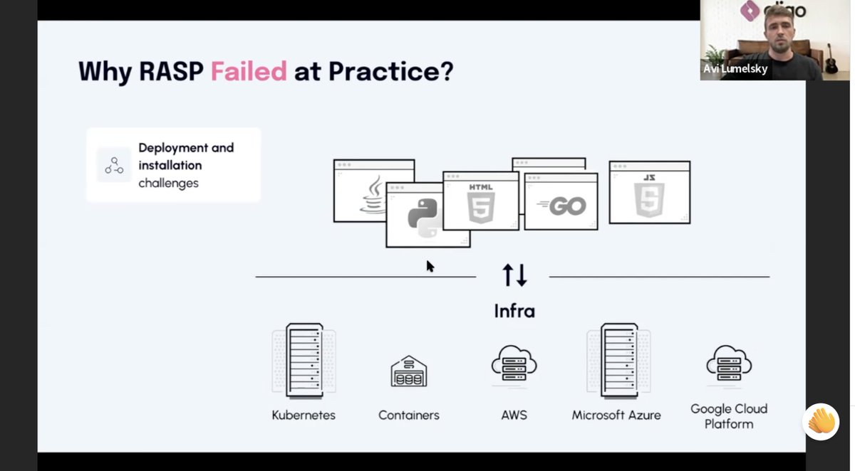 Sharone Revah Zitzman 🎗️💙🇮🇱 (@shar1z) on Twitter photo Now live at <a href="/AllDayDevOps/">All Day DevOps</a> is the awesome <a href="/avi_lum/">Avi</a> from <a href="/OligoSecurity/">Oligo Security</a> on Scaling Runtime Application Security: How #eBPF is Solving Decade-Long Challenges Now live at <a href="/AllDayDevOps/">All Day DevOps</a> is the awesome <a href="/avi_lum/">Avi</a> from <a href="/OligoSecurity/">Oligo Security</a> on Scaling Runtime Application Security: How #eBPF is Solving Decade-Long Challenges