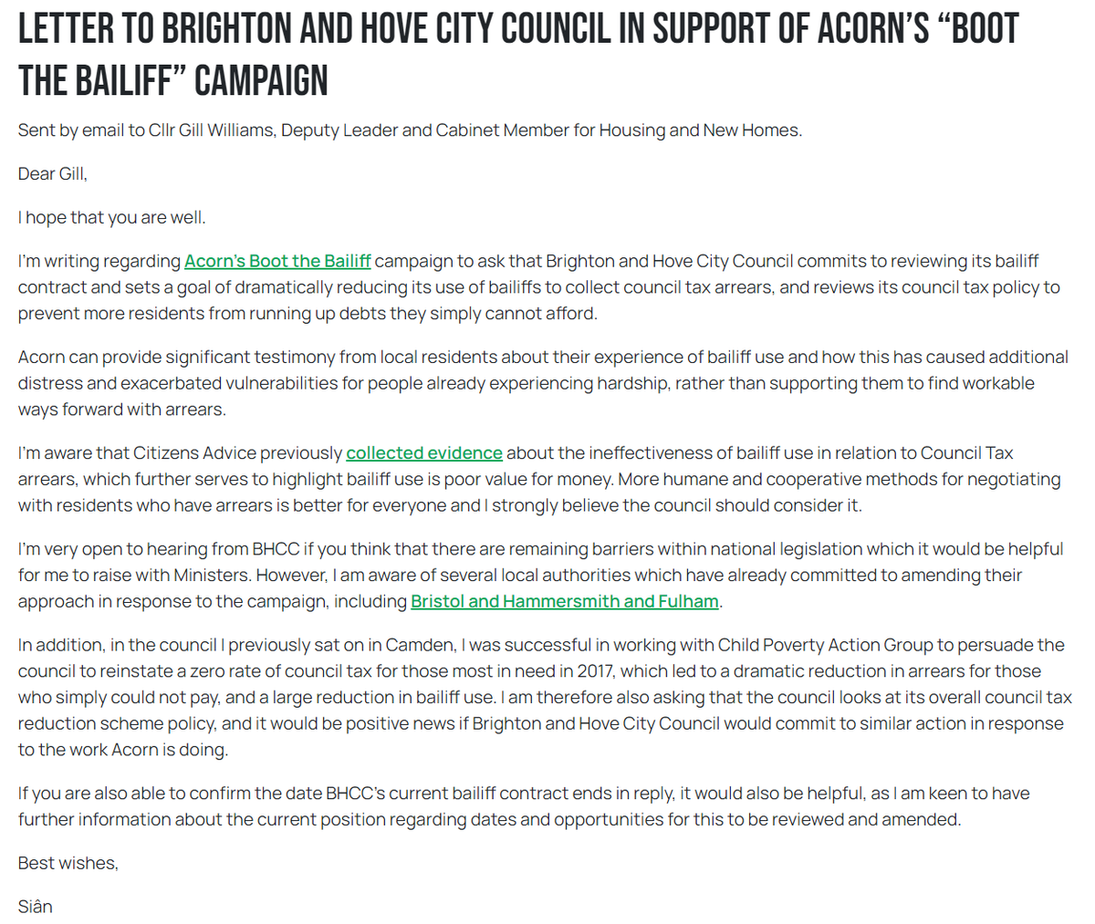 ACORN Brighton: Community Union tweet media