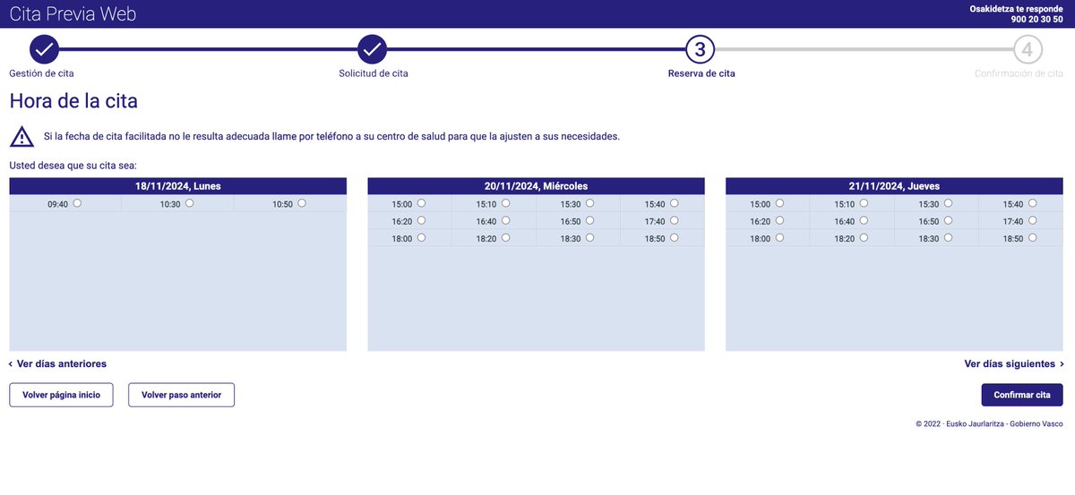 ¿Es esta la sanidad que queremos? <a href="/osakidetzaEJGV/">Osakidetza</a> va de mal en peor. 40 días de espera para una cita con el médico/a de cabecera. Nada más que añadir.