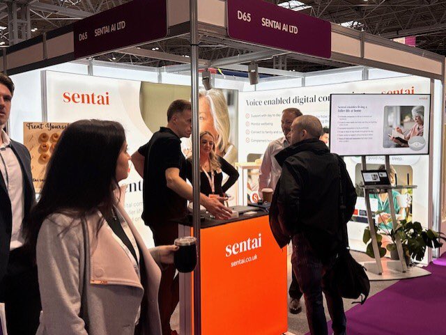 It’s Day 2 at the Care Show in Birmingham! 🏥🤖 Excited to continue showcasing Sentai AI's innovative solutions for elderly care. Stop by our booth to see how we're revolutionising the industry! #CareShow #AgeTech 
<a href="/CareShow/">Care Show</a>