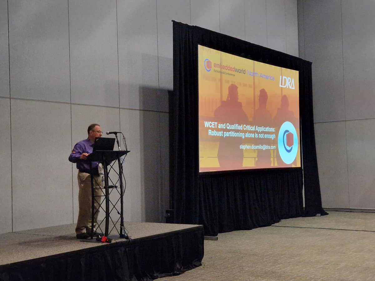 ldra_technology's tweet image. Join us on the last day of the Embedded World North America conference in Austin, TX! Stop by booth 2714 to meet our team and discover how LDRA’s tools and expertise can help you tackle the toughest safety-critical and mission-critical challenges. #LDRA #EmbeddedWorldNA
