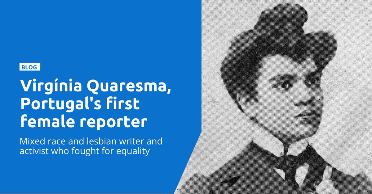 Europeanaeu's tweet image. #VirgíniaQuaresma was the first woman to work as a reporter in Portugal. In a time of great discrimination, she lived her life openly as a lesbian and was an important figure in Portugal's black feminist movement. Learn more➡️bit.ly/3WpdXez
#BHM2024 #BlackHistoryMonth