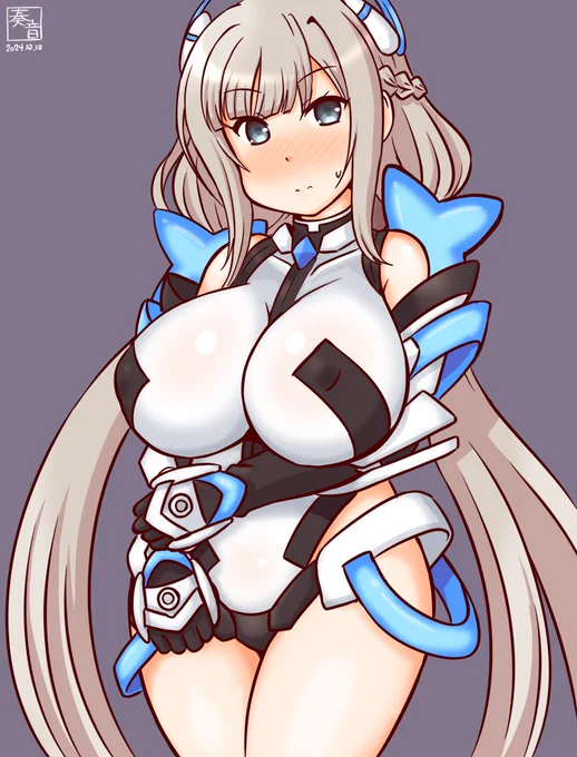 「姉貴! 話、違うじゃない…!」#艦これ版真剣お絵描き60分一本勝負_20241010#メリーランド 