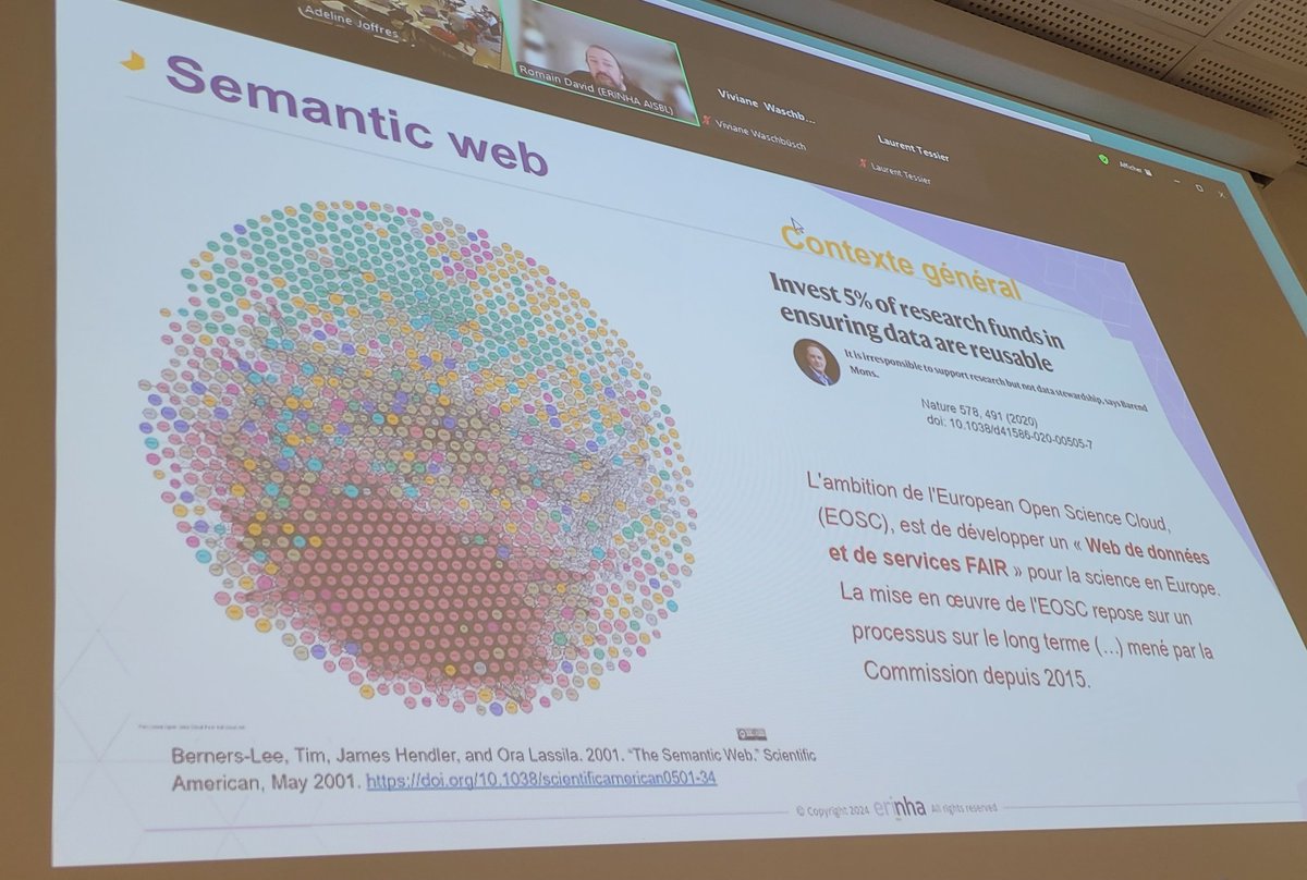 Adeline Joffres (@ajoffres) on Twitter photo Et nous continuons avec l'intervention de <a href="/Romain_DAVID_13/">Dr Romain DAVID 🇪🇺 🇺🇦</a> de <a href="/ERINHA_RI/">ERINHA</a> et <a href="/resdatall/">Research Data Alliance (RDA)</a> autour de la FAIRisation des données et de sa mesure, de nombreux retour d'expérience intéressants 🙏💡@HumaNum #fairdata #fairpractices #fairservices Et nous continuons avec l'intervention de <a href="/Romain_DAVID_13/">Dr Romain DAVID 🇪🇺 🇺🇦</a> de <a href="/ERINHA_RI/">ERINHA</a> et <a href="/resdatall/">Research Data Alliance (RDA)</a> autour de la FAIRisation des données et de sa mesure, de nombreux retour d'expérience intéressants 🙏💡@HumaNum #fairdata #fairpractices #fairservices