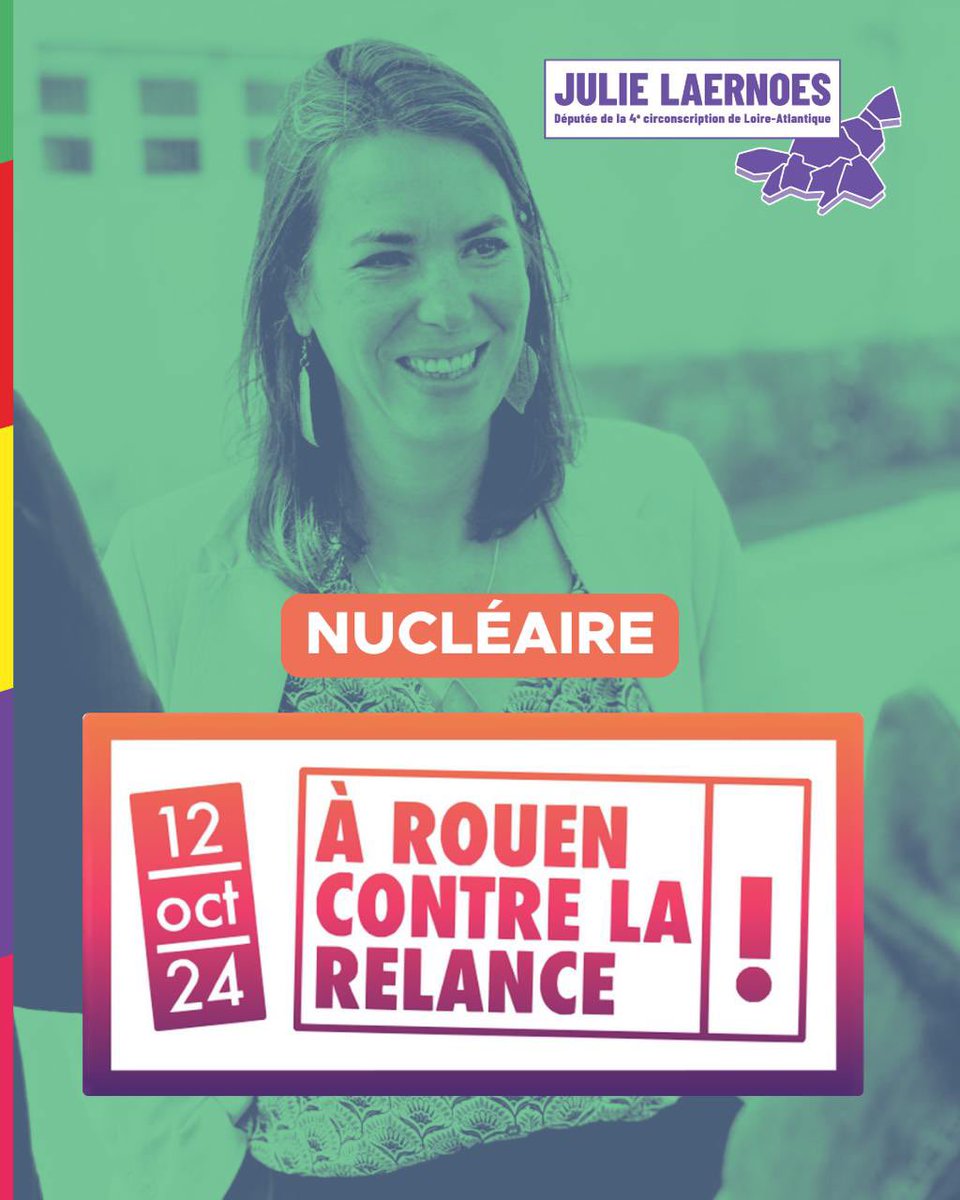 Retrouvons nous nombreux et nombreuses ce week-end à #Rouen, à quelques kilomètres du site nucléaire de la centrale de Penly supposé accueillir la première paire de réacteurs EPR2, pour dire NON à la relance imposée du #nucléaire, sans que la Nation n’en ait débattu !