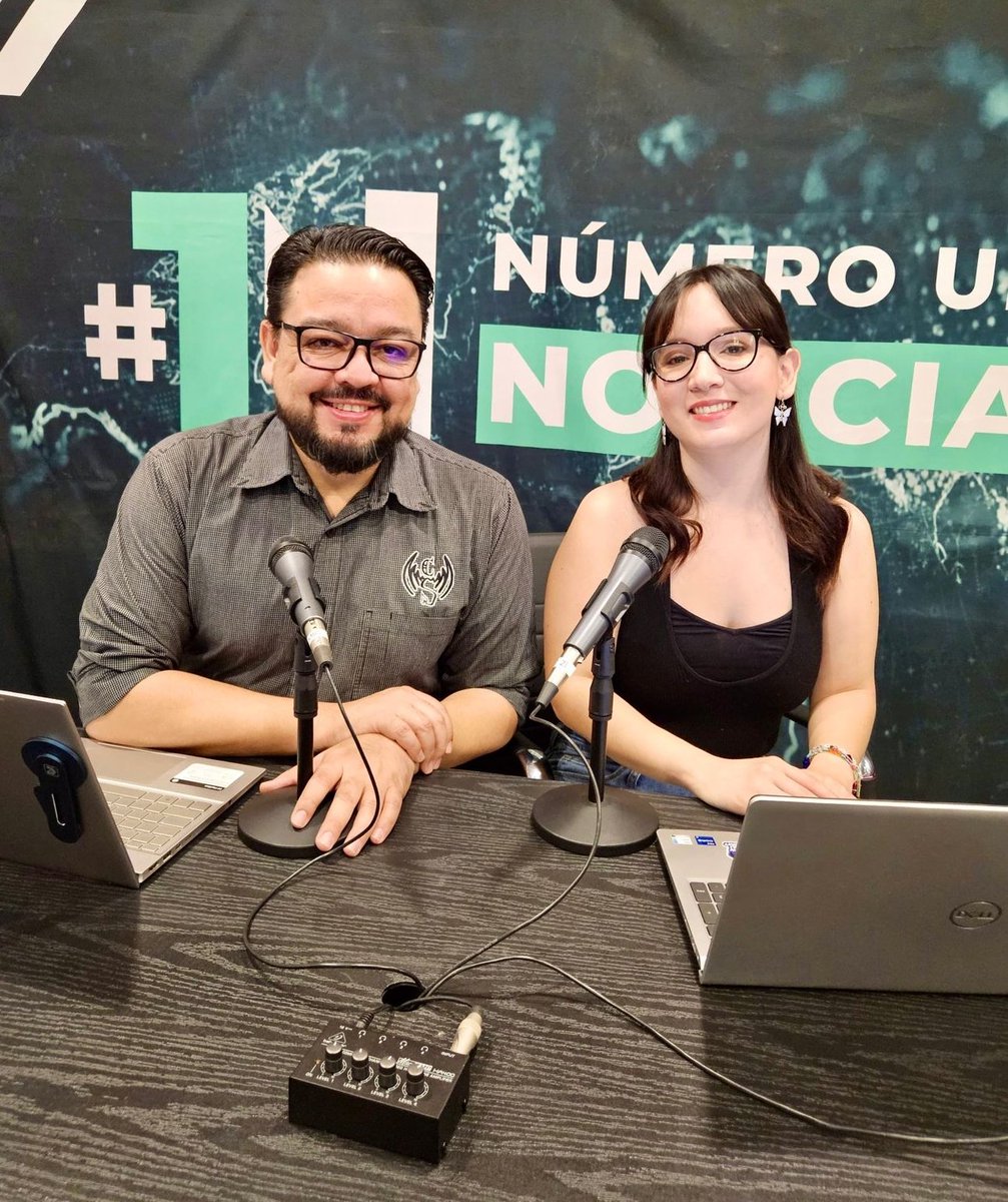 ¡Feliz jueves! <a href="/conradoqr/">Conrado Quezada R. 🐍</a> y <a href="/mayracedilloo/">Mayra Cedillo</a> le informan en #1Noticias hasta las 8. ☀️

,📻 99.5 FM

Sigue nuestra transmisión 🎥🔴 facebook.com/share/v/R6C7B3…
