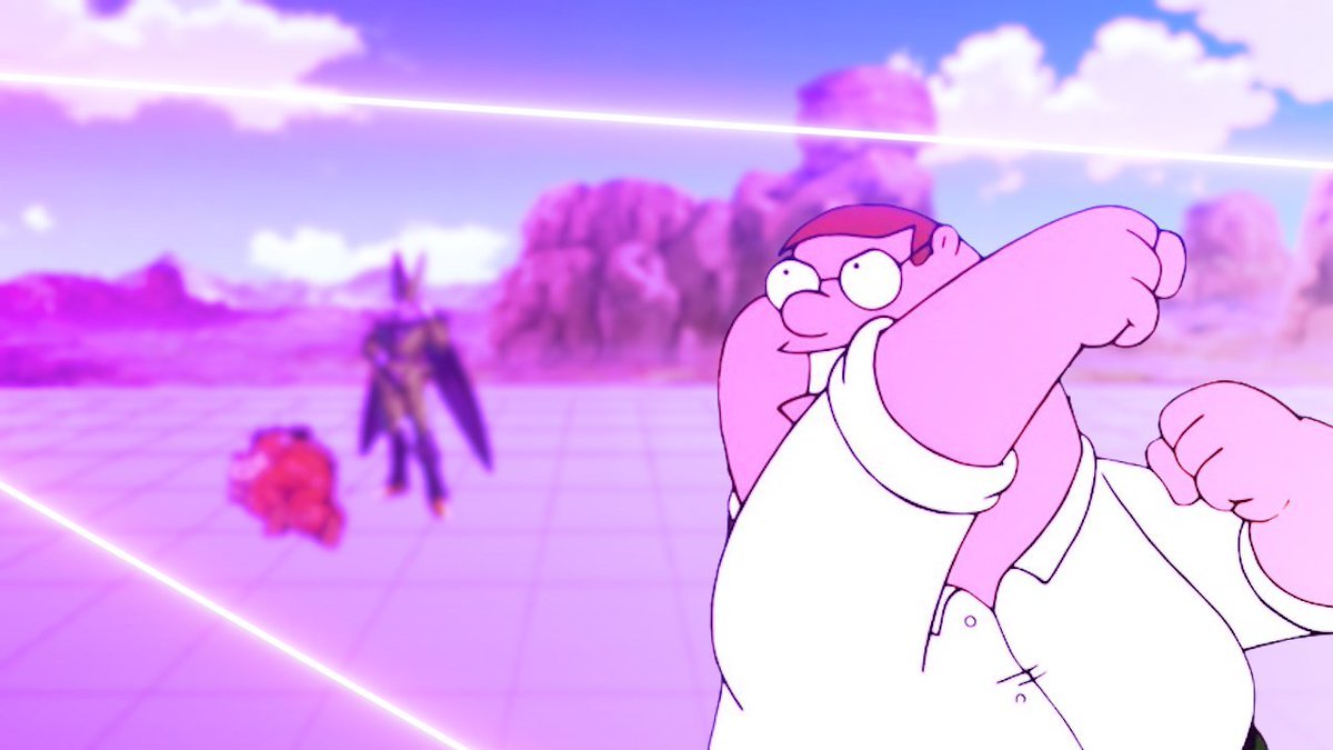 "Jeez Lois, this is worse than the time I fought Great Ape Vegeta in Sparking Zero!"