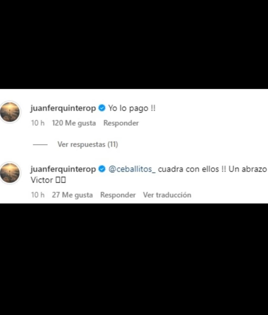 frabigol's tweet photo. Juanfer Quintero es lo más grande que hay. Pedro Papi tiene 56 años y es de Yacutinga, Gobernador Roca. Tenía cataratas en los ojos y necesitaba 2M de pesos para operarse y poder ver. Subió un video contando su situación y Juanfer se ofreció a pagar TODO, tiene el corazón de oro. https://t.co/0NIdTaSWm7