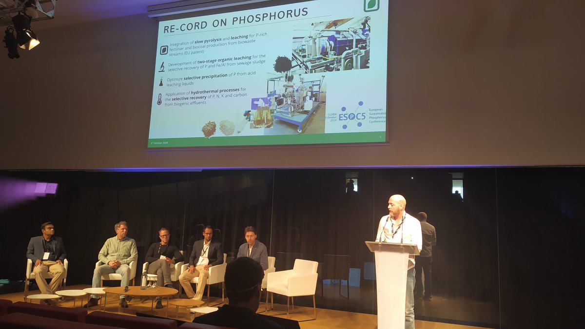 RE-CORD - Bioenergy (@recordbioenergy) on Twitter photo 👉<a href="/Andrea_87_/">Andrea Salimbeni</a> , RE-CORD Raw Material & Carbon Recycling unit leader, presenting "The role of advanced technologies towards a sustainable phosphorus value chain" at 𝟱𝘁𝗵 𝗘𝘂𝗿𝗼𝗽𝗲𝗮𝗻 𝗦𝘂𝘀𝘁𝗮𝗶𝗻𝗮𝗯𝗹𝗲 𝗣𝗵𝗼𝘀𝗽𝗵𝗼𝗿𝘂𝘀 𝗖𝗼𝗻𝗳𝗲𝗿𝗲𝗻𝗰𝗲 #ESPC5 in Leiden, Spain. 👉<a href="/Andrea_87_/">Andrea Salimbeni</a> , RE-CORD Raw Material & Carbon Recycling unit leader, presenting "The role of advanced technologies towards a sustainable phosphorus value chain" at 𝟱𝘁𝗵 𝗘𝘂𝗿𝗼𝗽𝗲𝗮𝗻 𝗦𝘂𝘀𝘁𝗮𝗶𝗻𝗮𝗯𝗹𝗲 𝗣𝗵𝗼𝘀𝗽𝗵𝗼𝗿𝘂𝘀 𝗖𝗼𝗻𝗳𝗲𝗿𝗲𝗻𝗰𝗲 #ESPC5 in Leiden, Spain.
