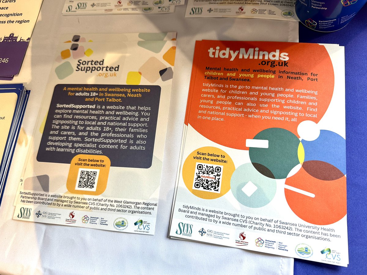We've had a great time today celebrating the launch of TidyMinds and <a href="/SortedSupported/">SortedSupported</a>, as well as engaging with the public on our Mental Health Strategy!
 
Rydym wedi cael amser gwych heddiw yn dathlu lansiad TidyMinds a SortedSupported, yn ogystal ag ymgysylltu â’r cyhoedd!