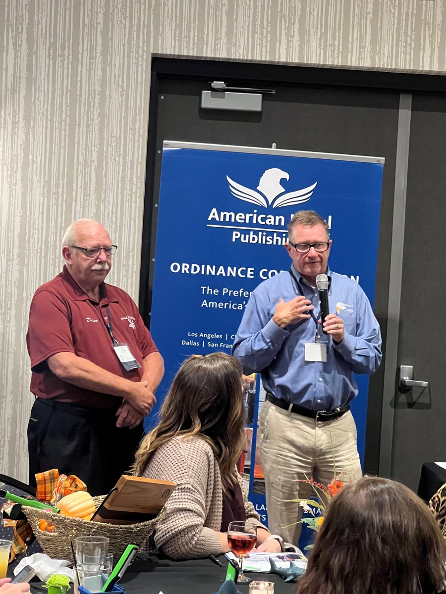 amlegalcodes's tweet image. Josh and Rich enjoyed the Municipal Clerks of Illinois 2024 conference in Bloomington, IL. Rich discussed codification and met with David Kroll, Village Clerk of Justice. Missed the talk? Call (800) 445-5588 for more information on codification.
#Codification
#MCI