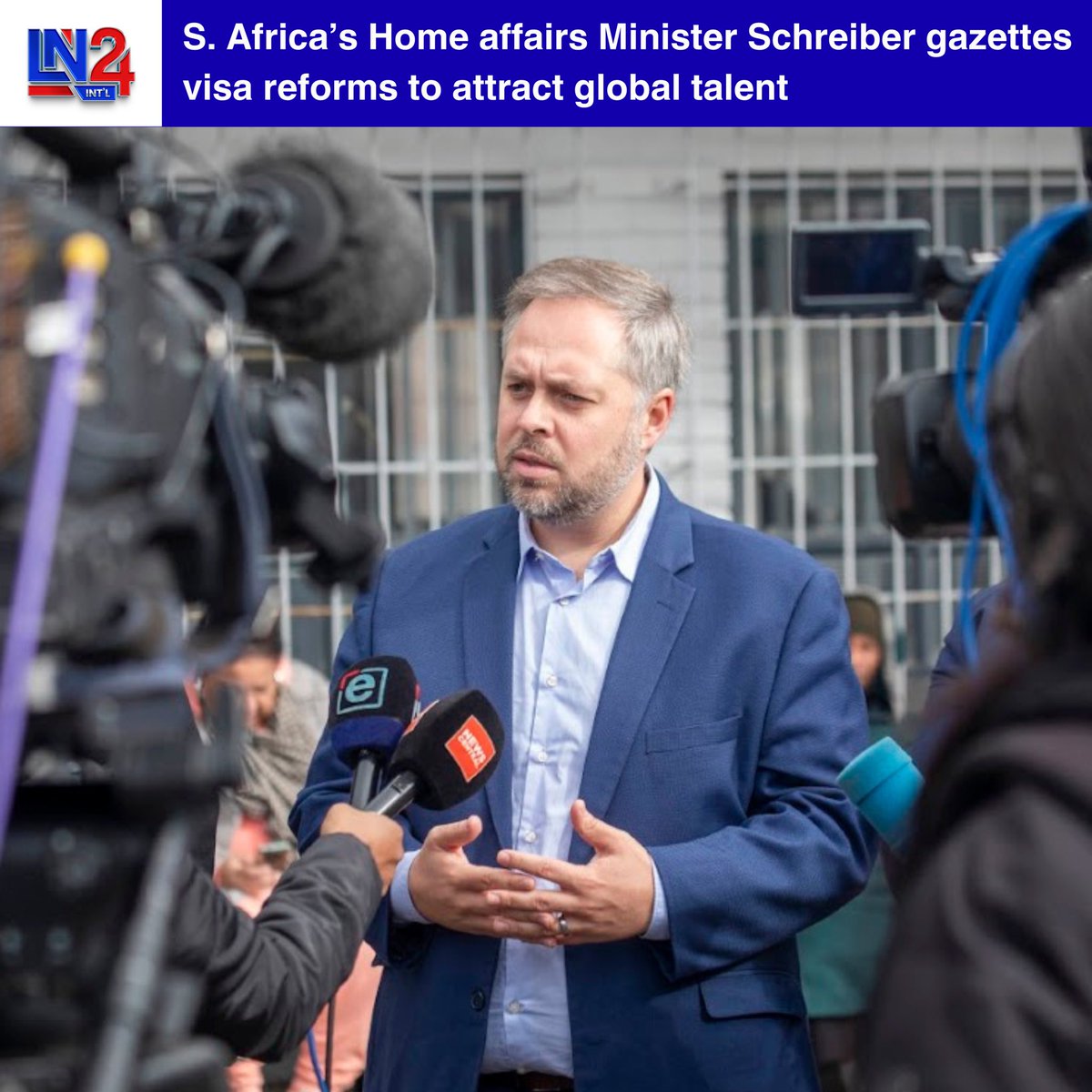 LN24 International tweet media