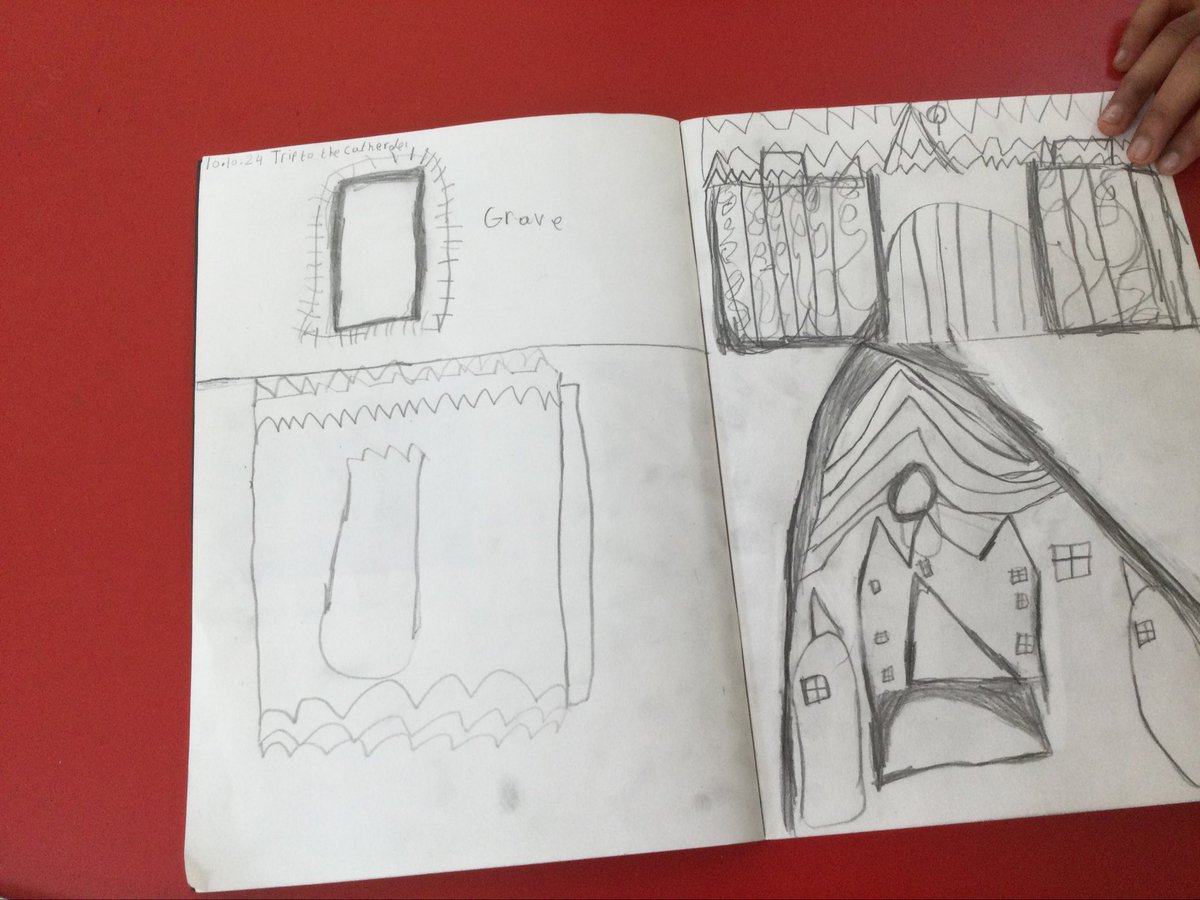 This afternoon, Year 6 visited the Liverpool Cathedral to do some sketching based on their Art topic of architecture. 
Take a look at just some of the sketches produced… <a href="/WindsorCP/">Windsor CP</a>