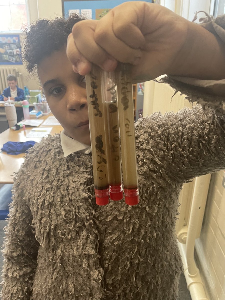 latimerprimary's tweet image. Year 5 were testing different filters today to see which one worked best to separate solids and liquids #LatimerScience #ClassTJ